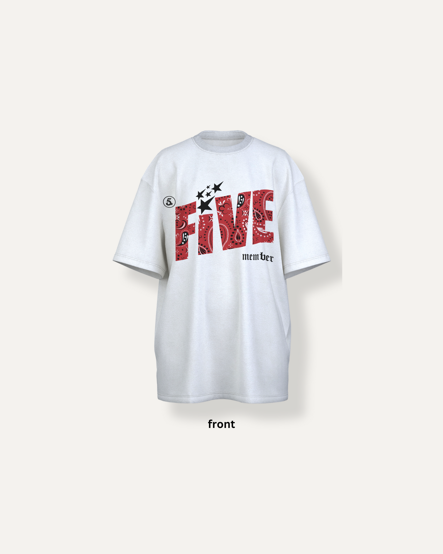 "RED MEMBER" shirt