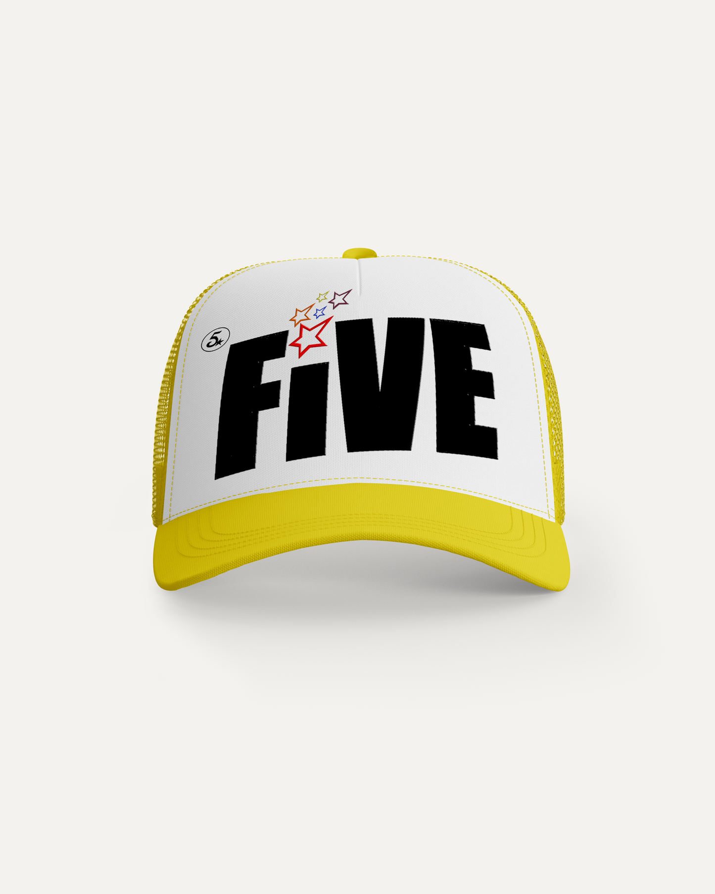 "YELLOW" trucker cap