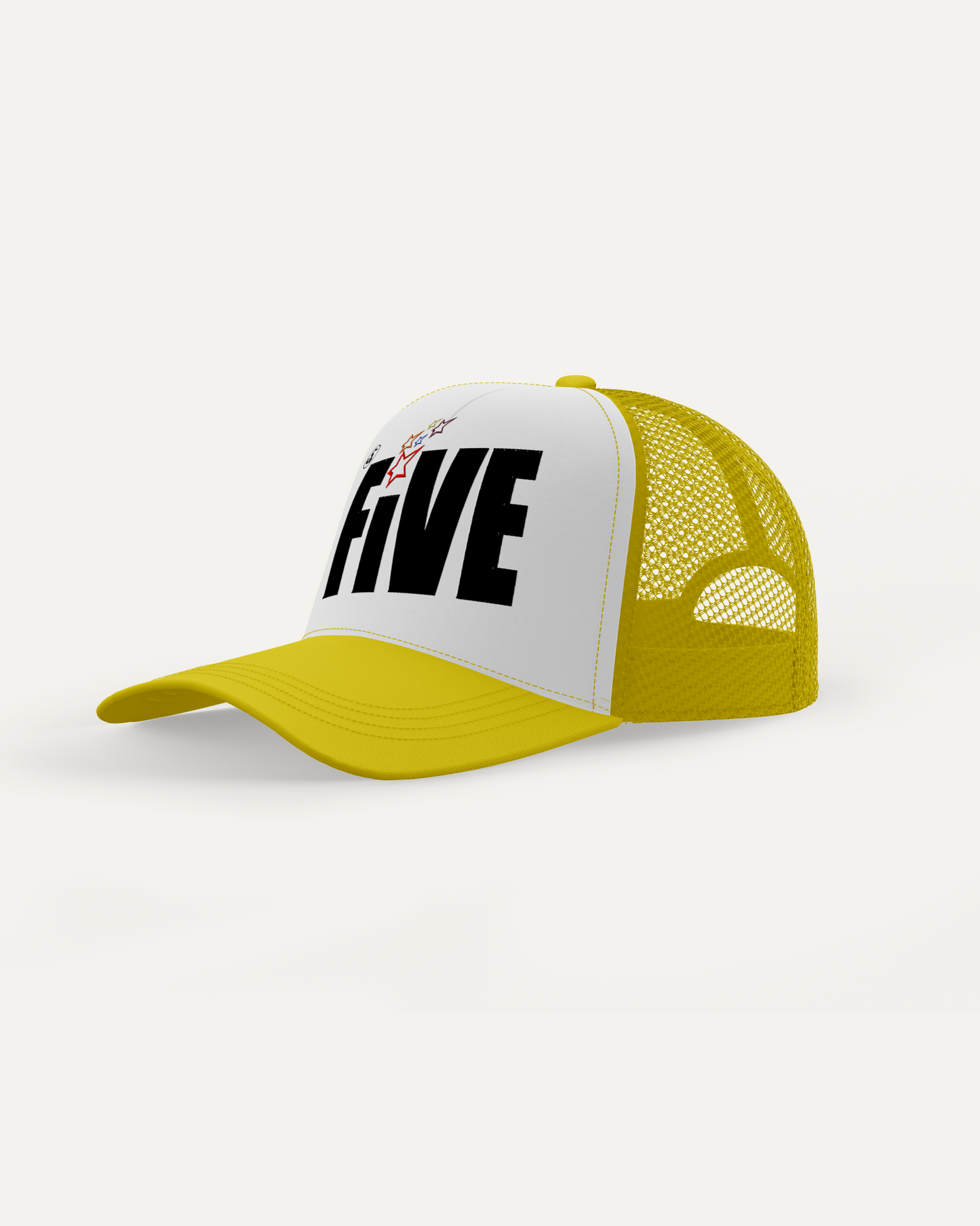 "YELLOW" trucker cap