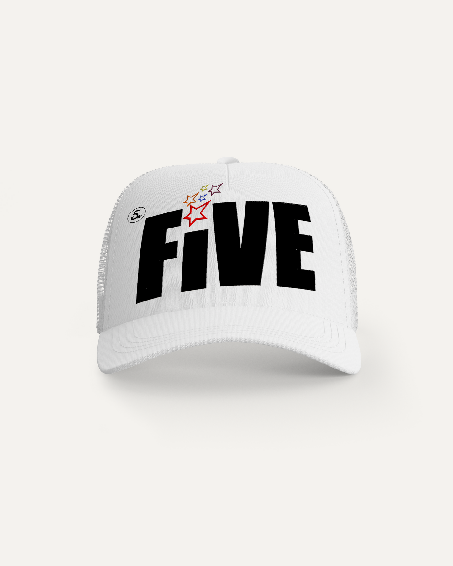 "WHITE" trucker cap