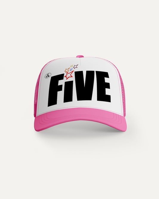 "PINK" trucker cap